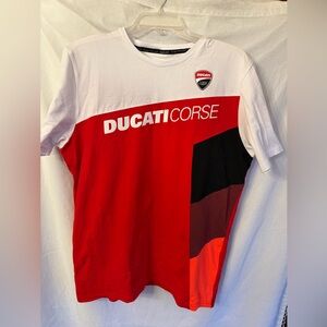 Ducati DC Sport Short-sleeved T  shirt Size L  Racing Made in Italy